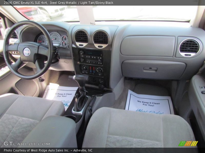 Steel Grey Metallic / Light Tan/Ebony Black 2006 GMC Envoy XL SLE 4x4