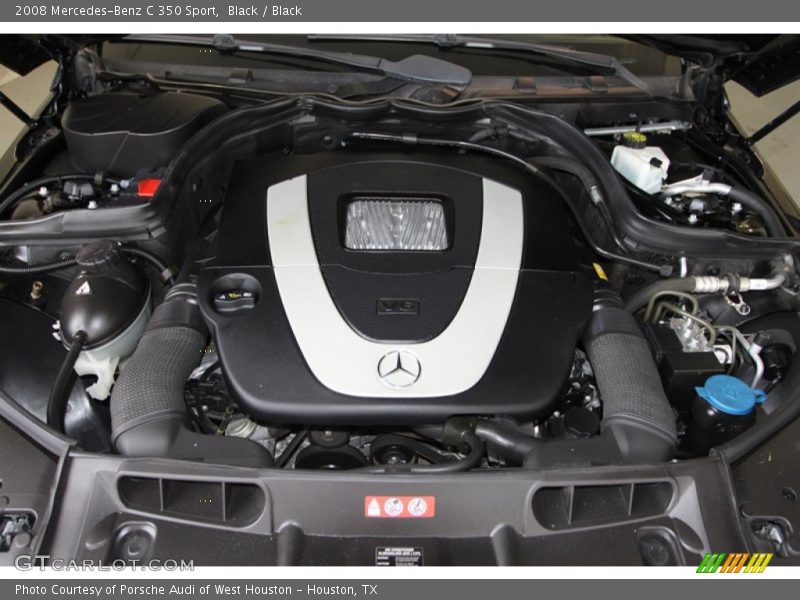 Black / Black 2008 Mercedes-Benz C 350 Sport