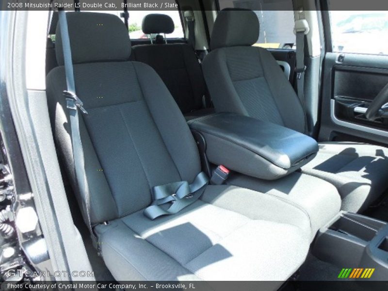 Brilliant Black / Slate 2008 Mitsubishi Raider LS Double Cab
