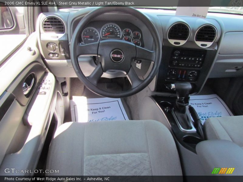 Steel Grey Metallic / Light Tan/Ebony Black 2006 GMC Envoy XL SLE 4x4