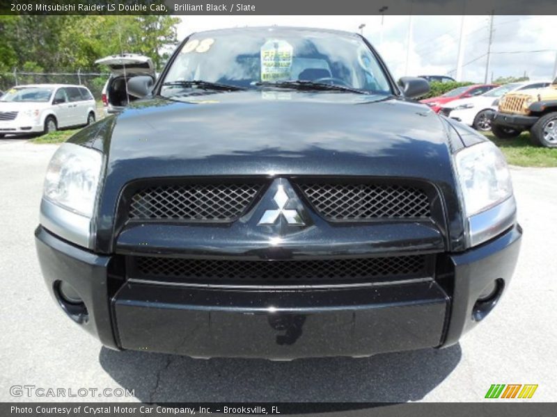 Brilliant Black / Slate 2008 Mitsubishi Raider LS Double Cab