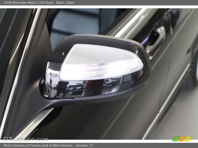 Black / Black 2008 Mercedes-Benz C 350 Sport