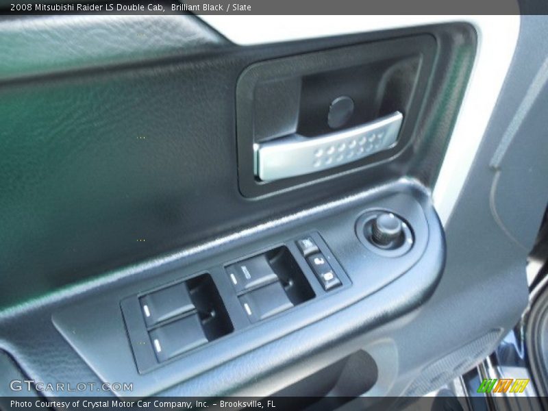 Brilliant Black / Slate 2008 Mitsubishi Raider LS Double Cab