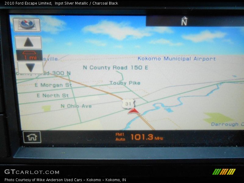 Ingot Silver Metallic / Charcoal Black 2010 Ford Escape Limited