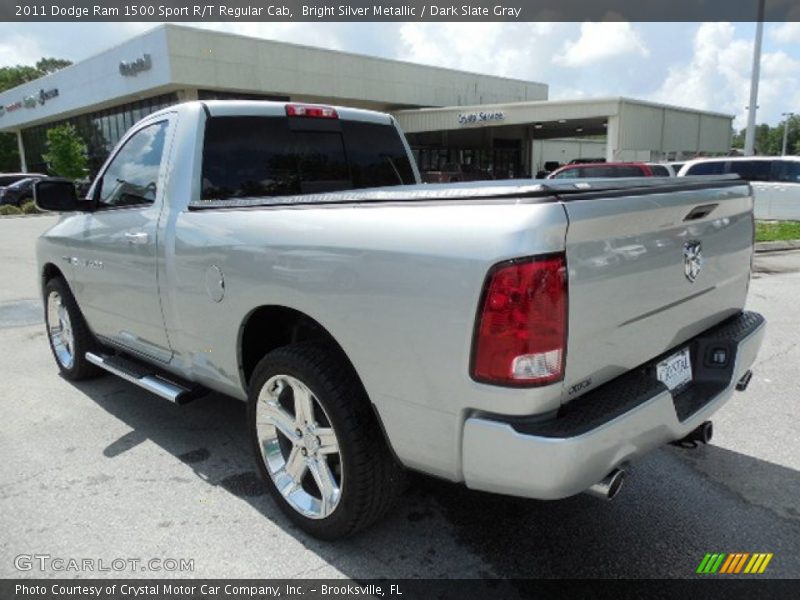 Bright Silver Metallic / Dark Slate Gray 2011 Dodge Ram 1500 Sport R/T Regular Cab