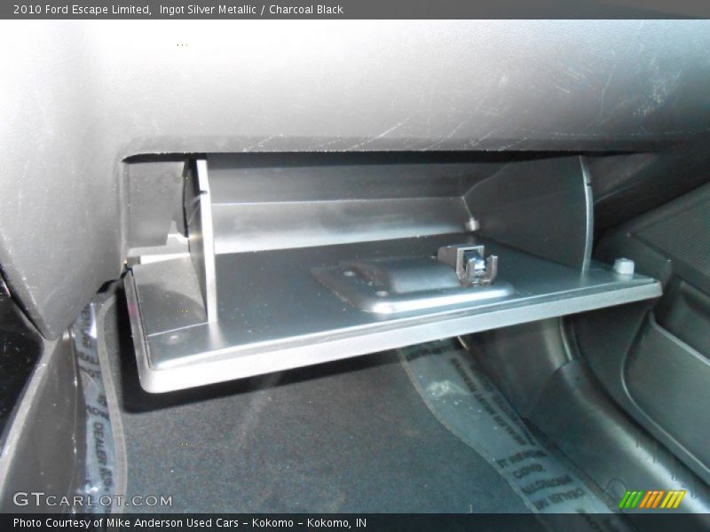 Ingot Silver Metallic / Charcoal Black 2010 Ford Escape Limited