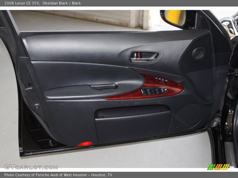 Obsidian Black / Black 2008 Lexus GS 350