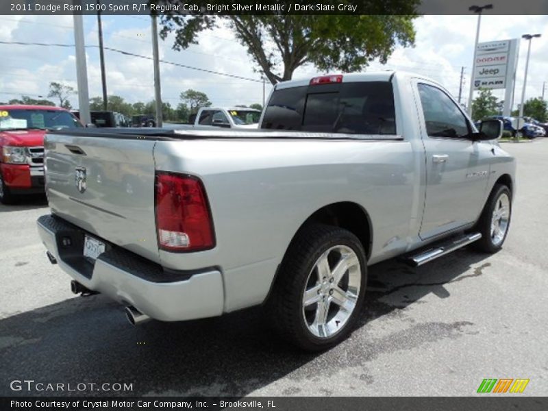 Bright Silver Metallic / Dark Slate Gray 2011 Dodge Ram 1500 Sport R/T Regular Cab
