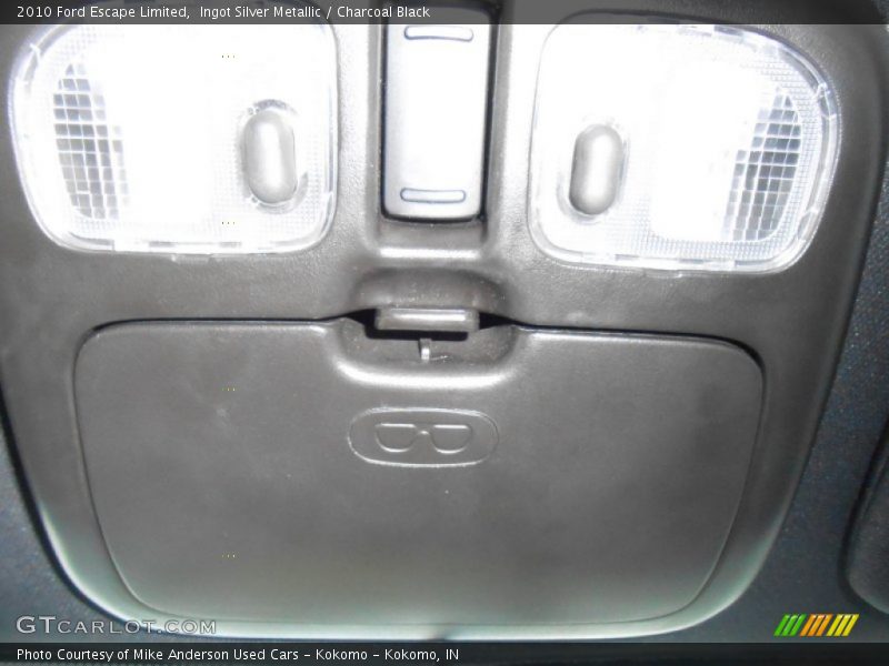 Ingot Silver Metallic / Charcoal Black 2010 Ford Escape Limited