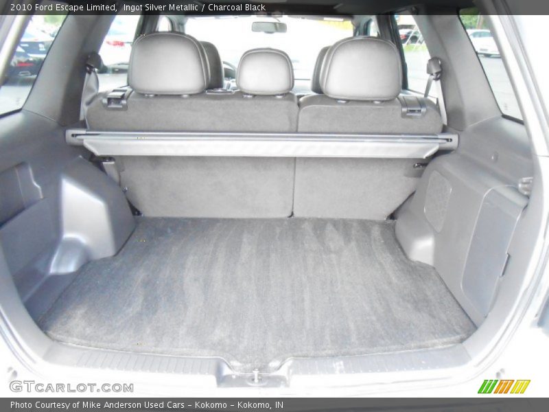 Ingot Silver Metallic / Charcoal Black 2010 Ford Escape Limited