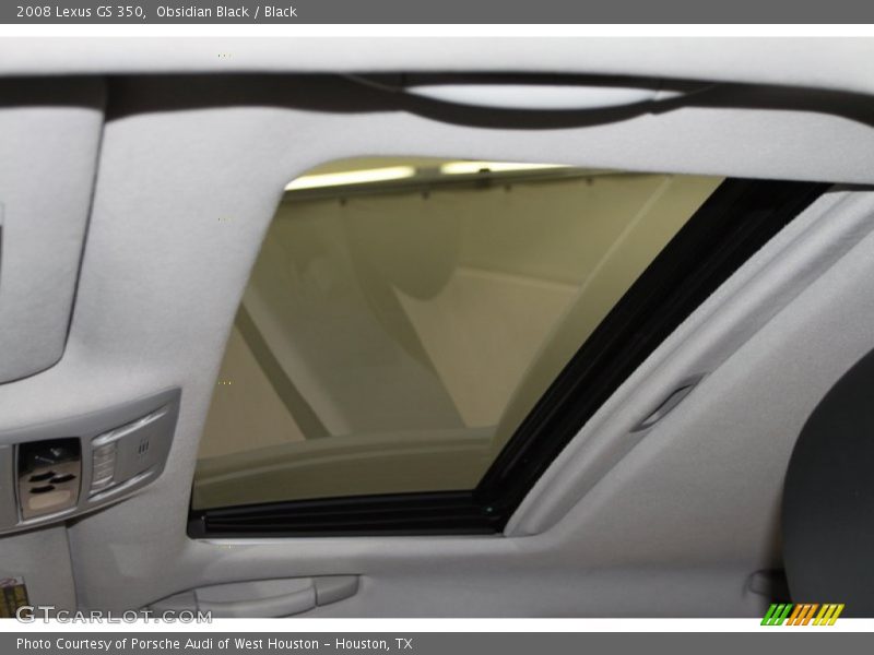 Obsidian Black / Black 2008 Lexus GS 350