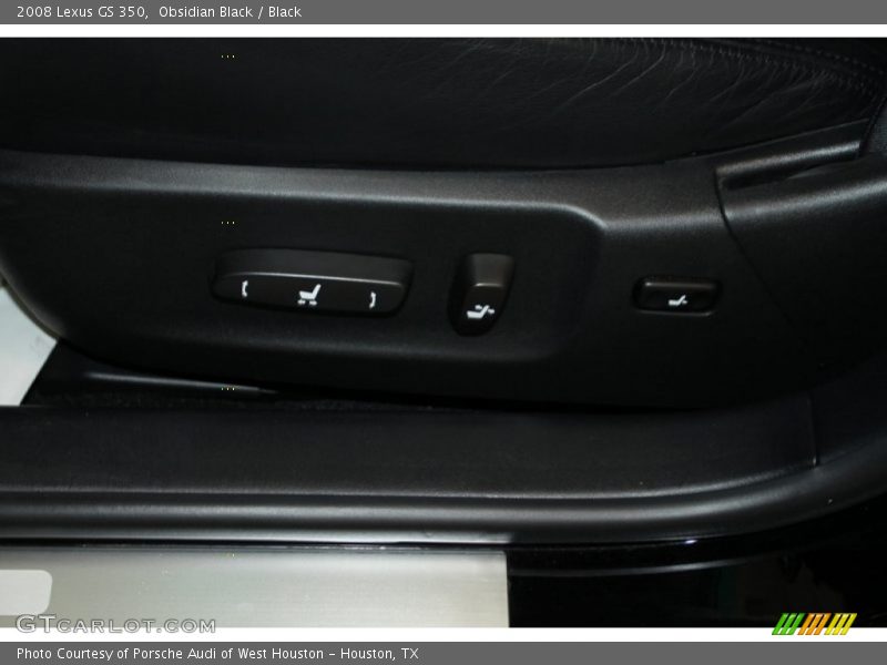 Obsidian Black / Black 2008 Lexus GS 350