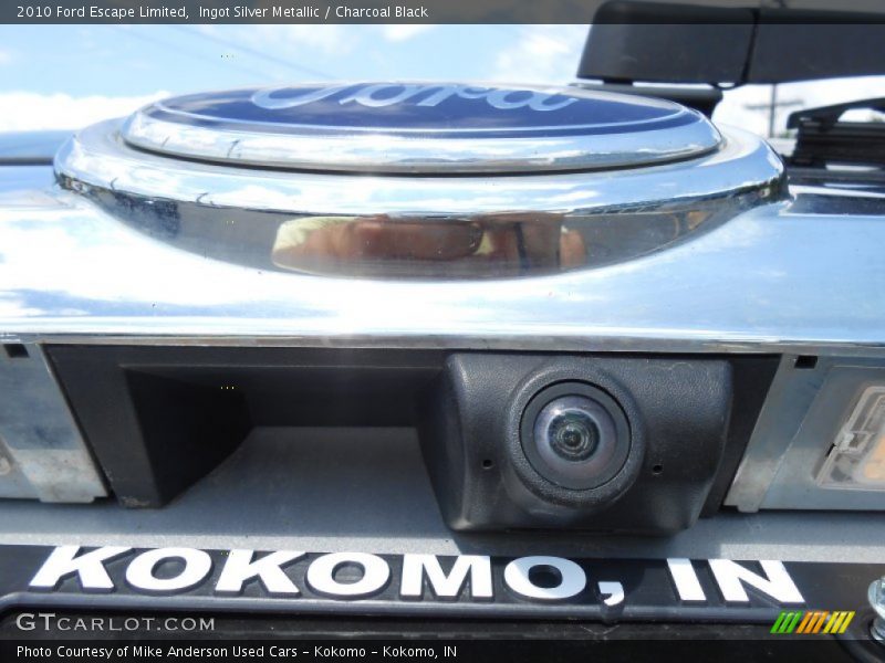 Ingot Silver Metallic / Charcoal Black 2010 Ford Escape Limited