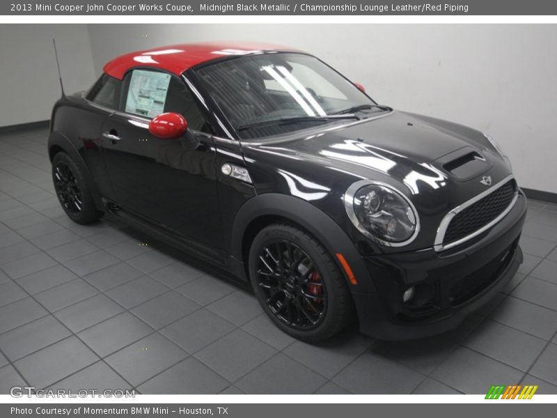 Front 3/4 View of 2013 Cooper John Cooper Works Coupe