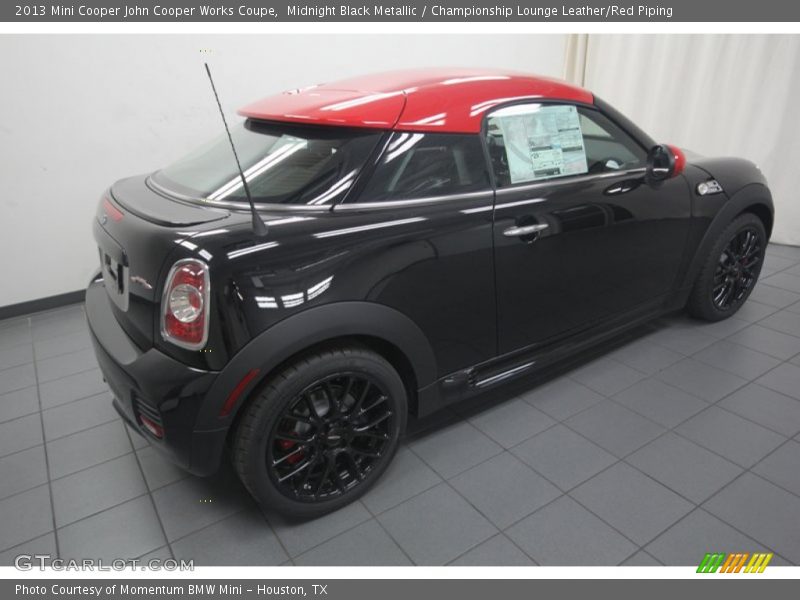 2013 Cooper John Cooper Works Coupe Midnight Black Metallic