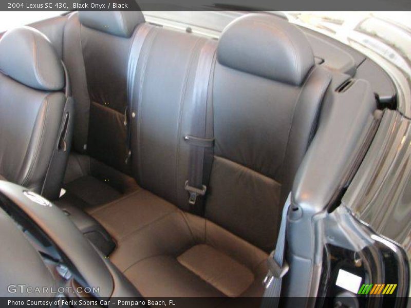 Black Onyx / Black 2004 Lexus SC 430