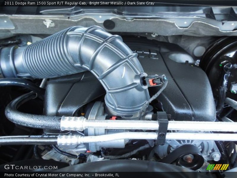 Bright Silver Metallic / Dark Slate Gray 2011 Dodge Ram 1500 Sport R/T Regular Cab