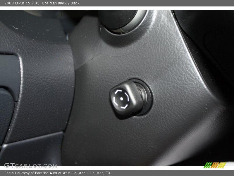 Obsidian Black / Black 2008 Lexus GS 350