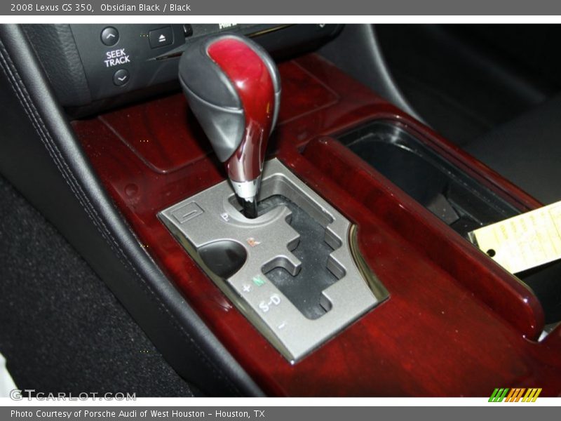 Obsidian Black / Black 2008 Lexus GS 350