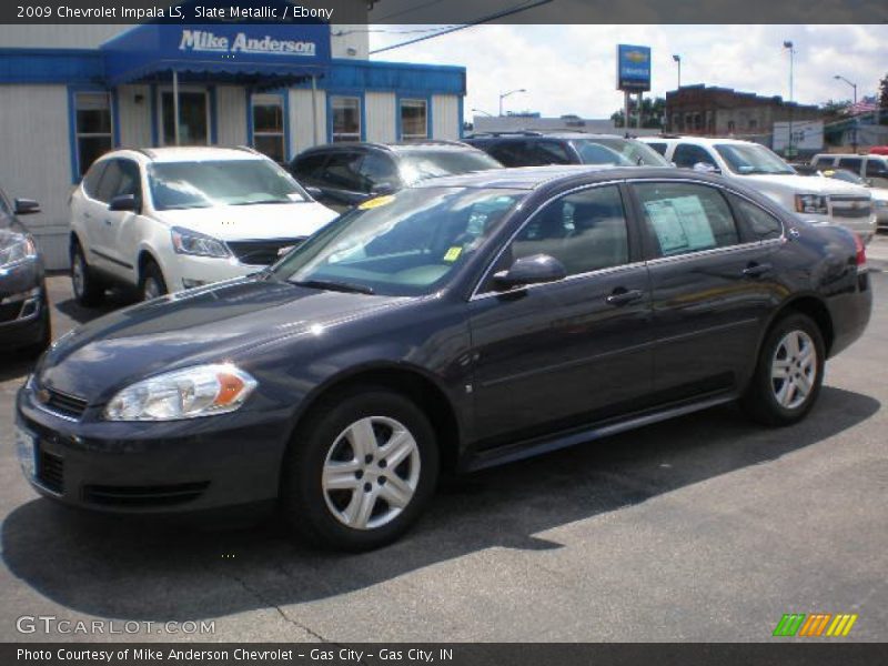 Slate Metallic / Ebony 2009 Chevrolet Impala LS