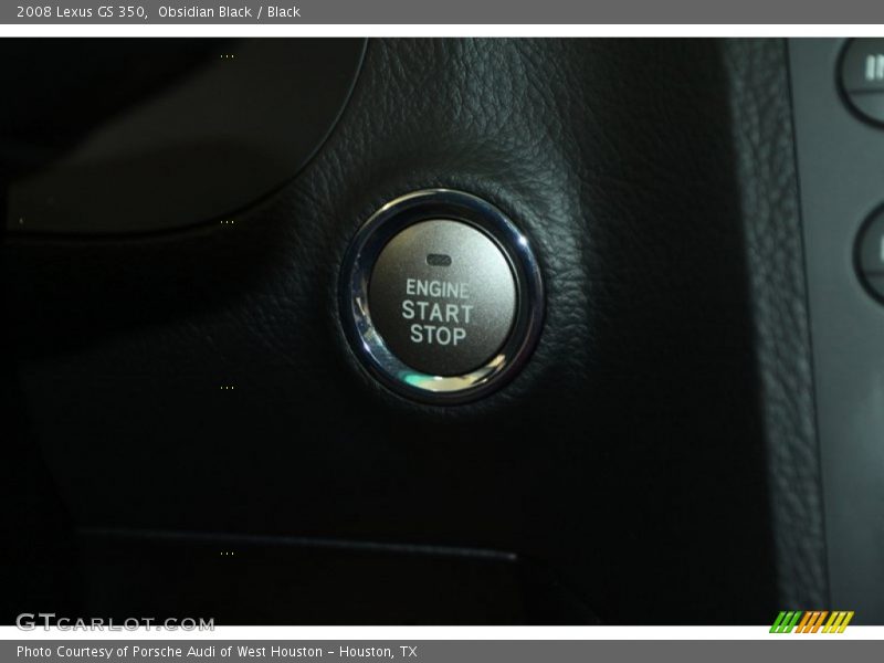 Obsidian Black / Black 2008 Lexus GS 350