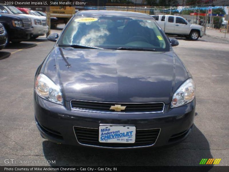 Slate Metallic / Ebony 2009 Chevrolet Impala LS