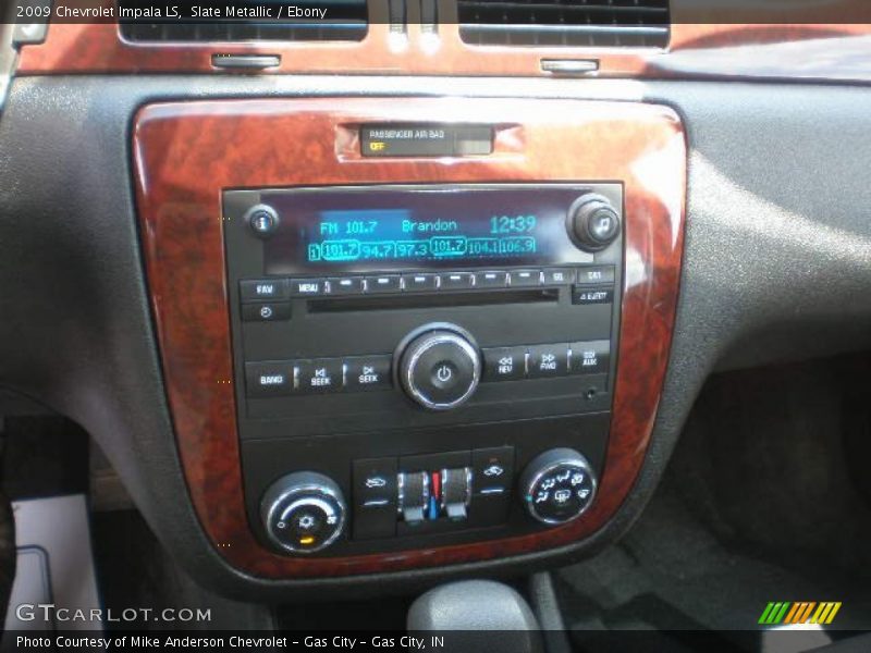 Slate Metallic / Ebony 2009 Chevrolet Impala LS