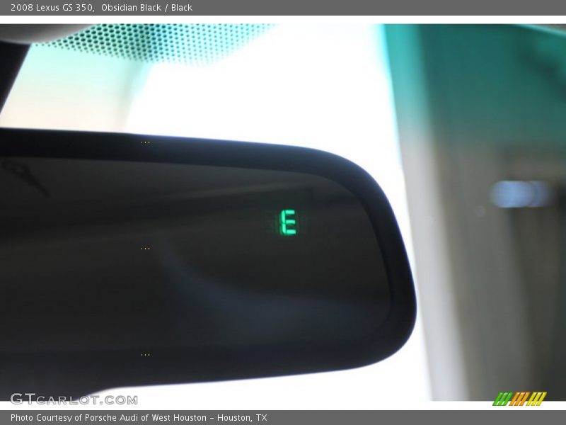 Obsidian Black / Black 2008 Lexus GS 350