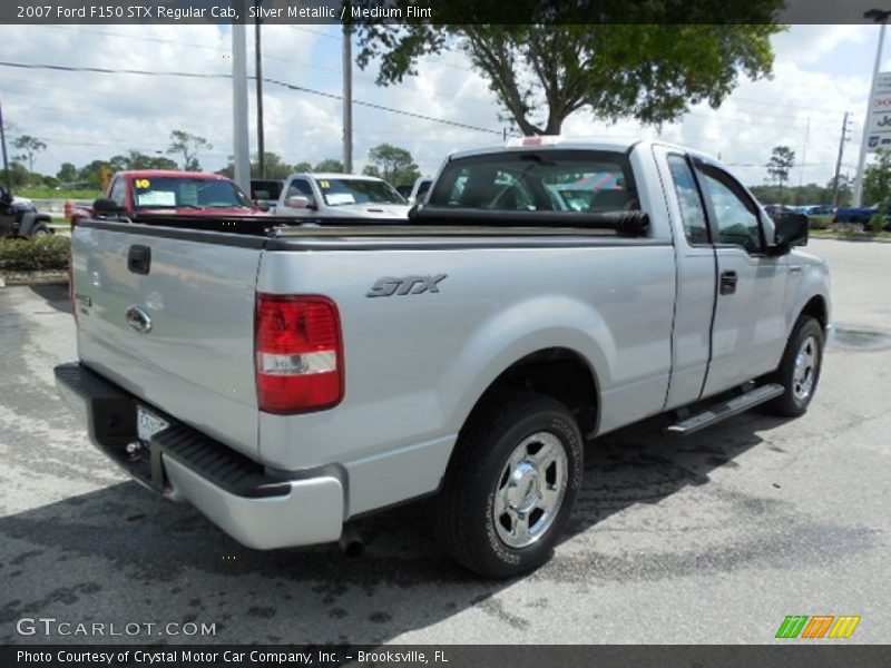 Silver Metallic / Medium Flint 2007 Ford F150 STX Regular Cab