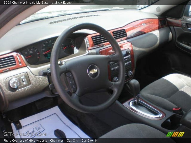 Slate Metallic / Ebony 2009 Chevrolet Impala LS