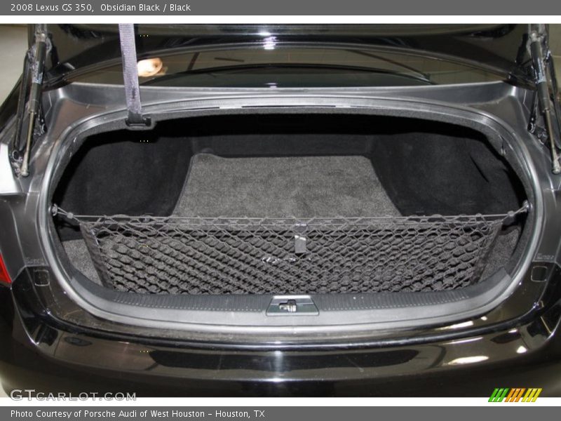 Obsidian Black / Black 2008 Lexus GS 350