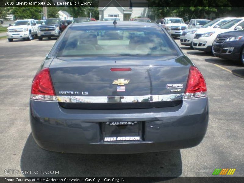 Slate Metallic / Ebony 2009 Chevrolet Impala LS