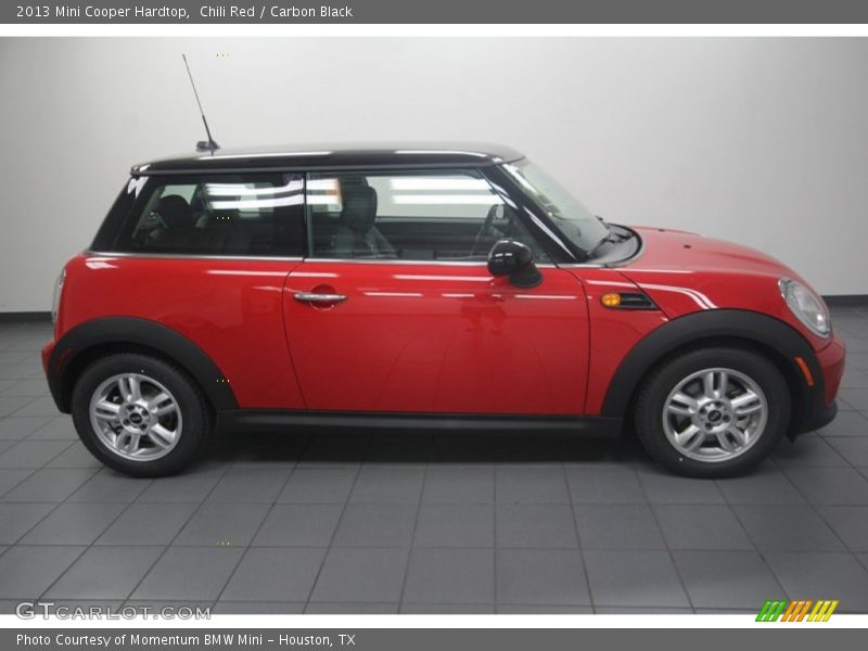 Chili Red / Carbon Black 2013 Mini Cooper Hardtop