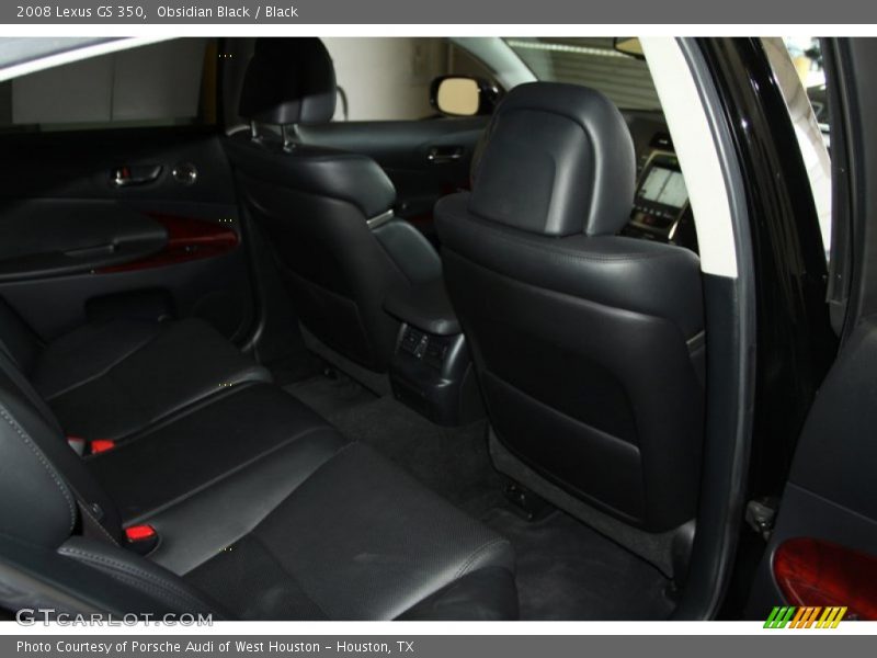 Obsidian Black / Black 2008 Lexus GS 350