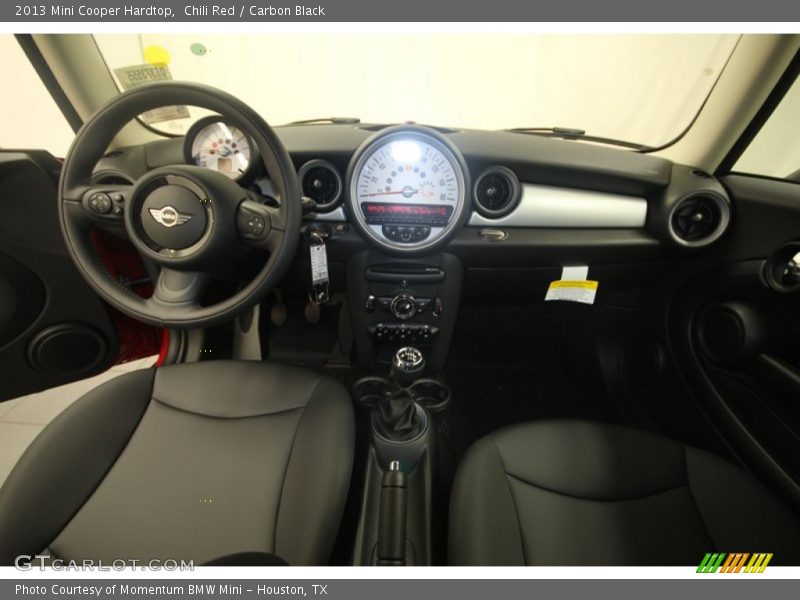 Chili Red / Carbon Black 2013 Mini Cooper Hardtop