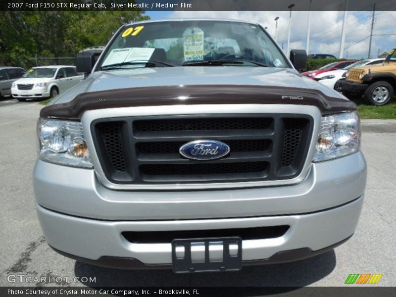 Silver Metallic / Medium Flint 2007 Ford F150 STX Regular Cab