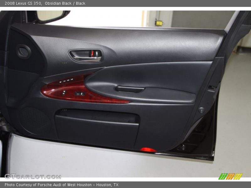 Obsidian Black / Black 2008 Lexus GS 350