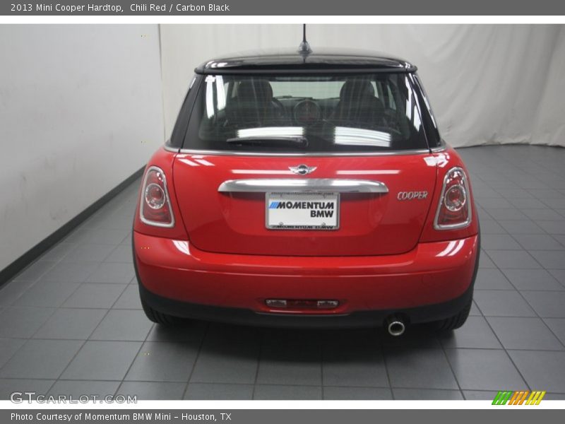 Chili Red / Carbon Black 2013 Mini Cooper Hardtop