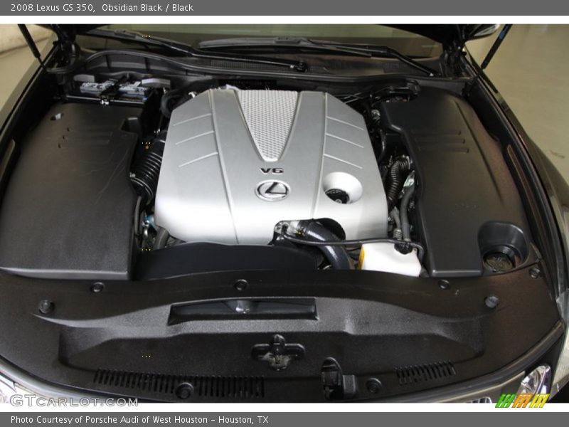 Obsidian Black / Black 2008 Lexus GS 350