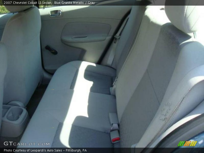 Blue Granite Metallic / Gray 2007 Chevrolet Cobalt LS Sedan