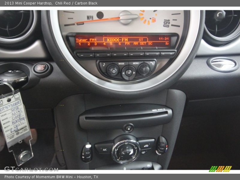 Chili Red / Carbon Black 2013 Mini Cooper Hardtop