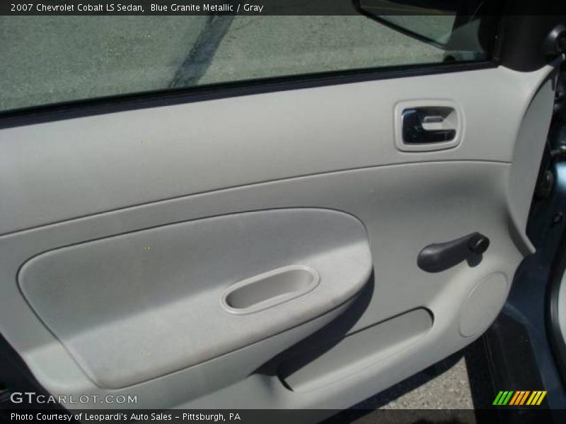 Blue Granite Metallic / Gray 2007 Chevrolet Cobalt LS Sedan