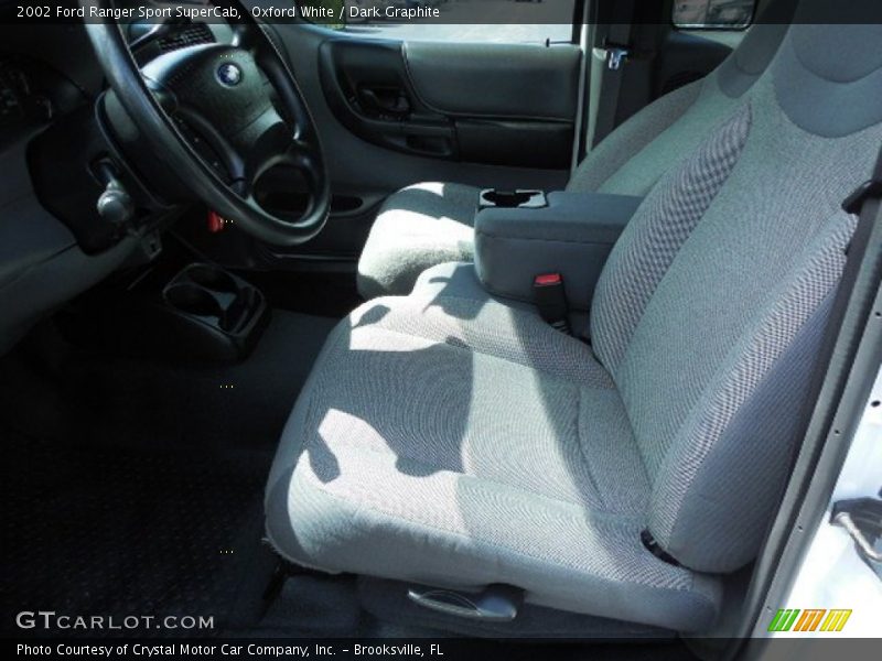 Front Seat of 2002 Ranger Sport SuperCab
