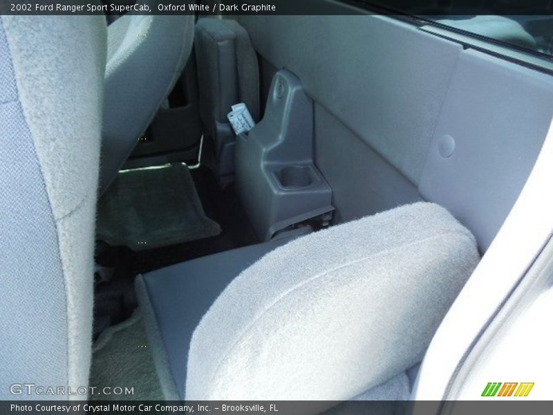 Oxford White / Dark Graphite 2002 Ford Ranger Sport SuperCab