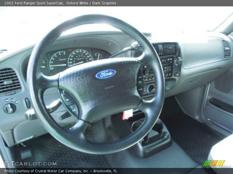 Dashboard of 2002 Ranger Sport SuperCab