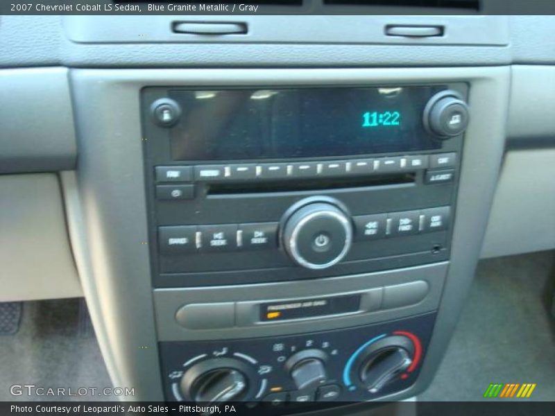Blue Granite Metallic / Gray 2007 Chevrolet Cobalt LS Sedan