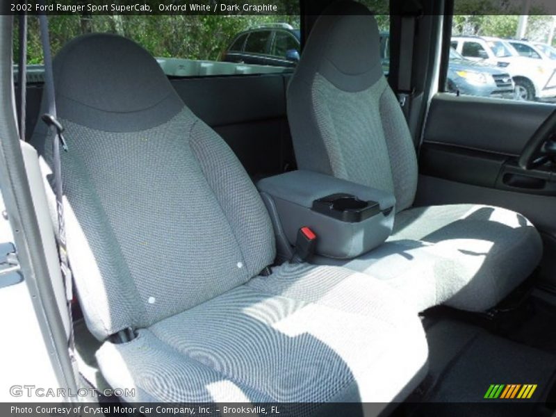 Front Seat of 2002 Ranger Sport SuperCab