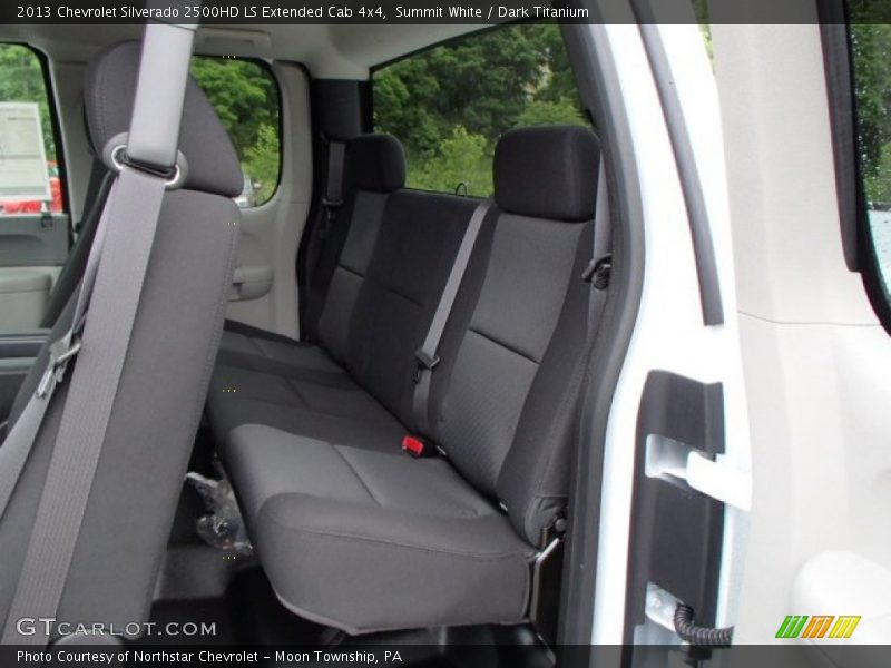 Summit White / Dark Titanium 2013 Chevrolet Silverado 2500HD LS Extended Cab 4x4