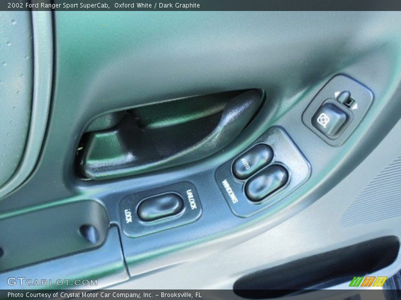 Controls of 2002 Ranger Sport SuperCab