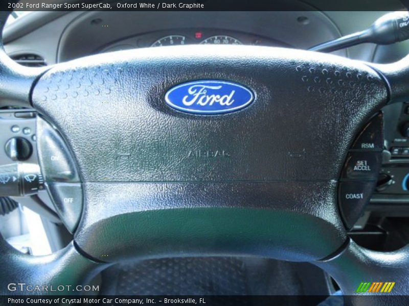 Controls of 2002 Ranger Sport SuperCab